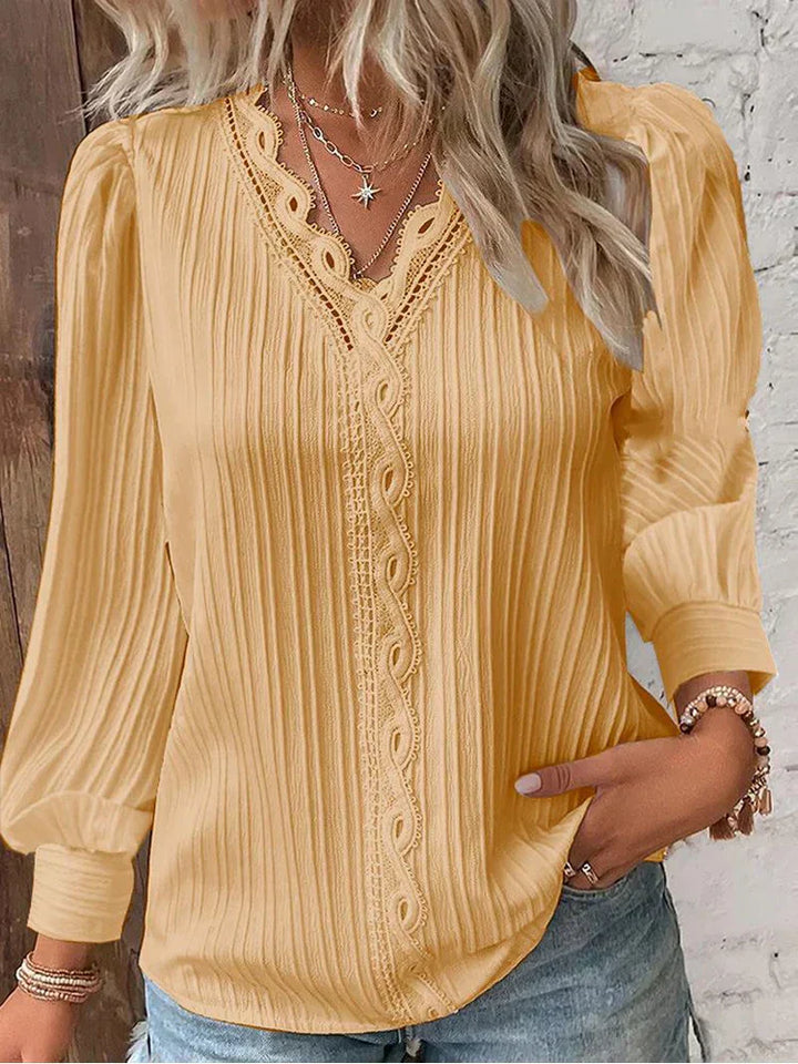 RENATA™ - Top Plissettato Classico