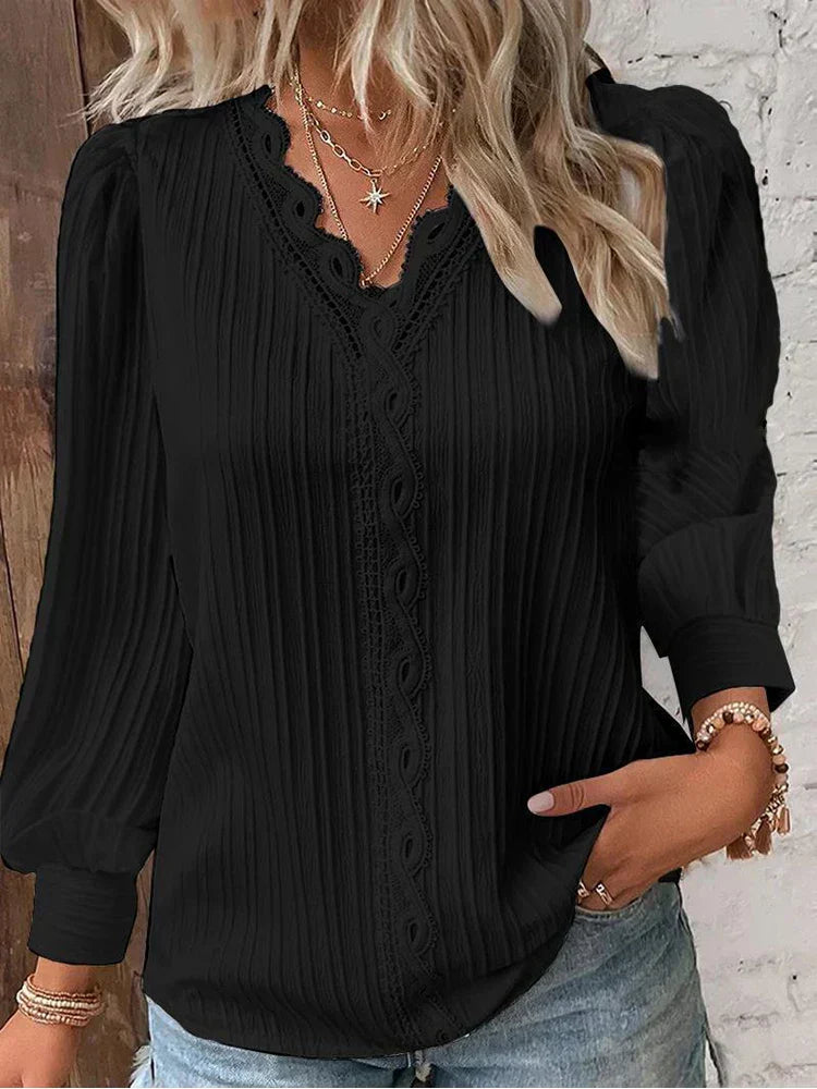 RENATA™ - Top Plissettato Classico