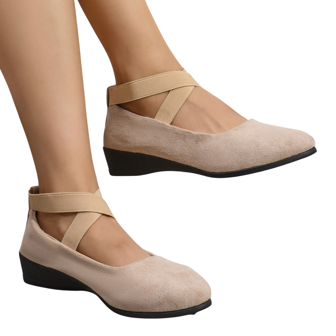 VERA™ – Scarpe Chiuse a Zeppa Traspiranti