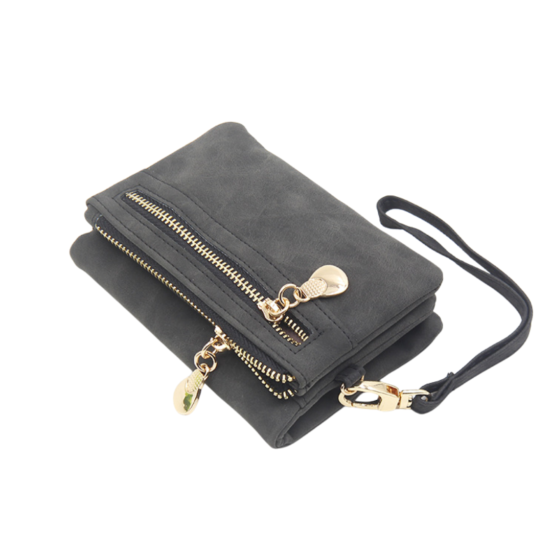 WINIFRED™ – Portafoglio Mini a Zip Vintage