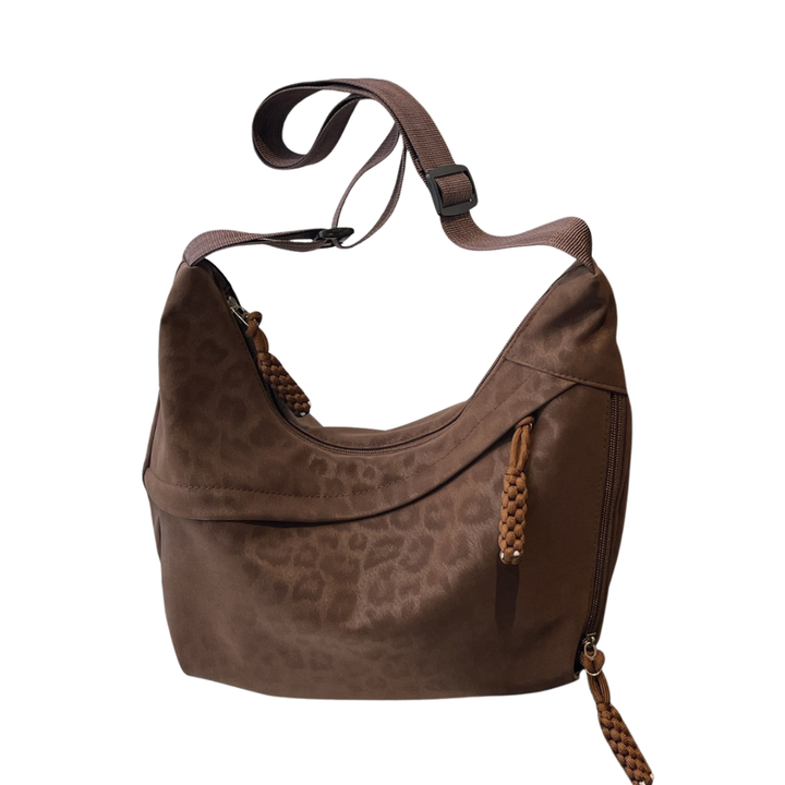 NADIA™ – Borsa a Tracolla con Stampa Leopardo Selvatica