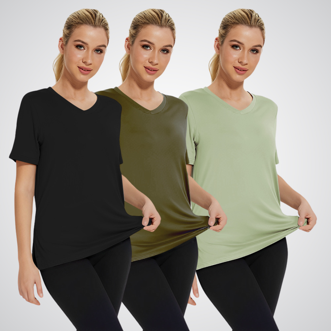SELENA™ - T-shirt Casual a Vestibilità Larga (Confezione da 3)