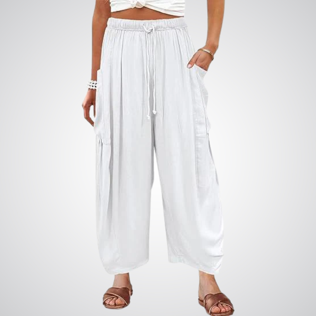 LYNNA™ – Pantaloni Comodi a Gamba Larga