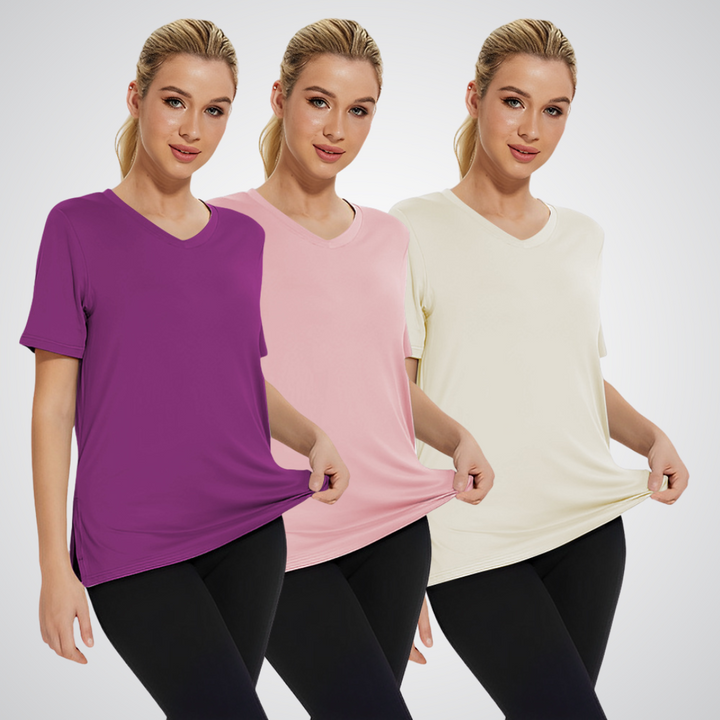 SELENA™ - T-shirt Casual a Vestibilità Larga (Confezione da 3)