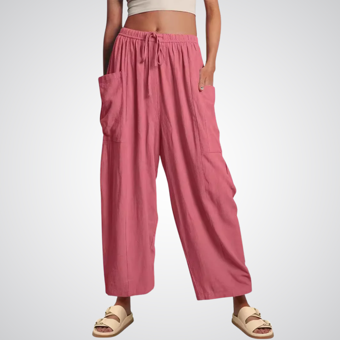 LYNNA™ – Pantaloni Comodi a Gamba Larga