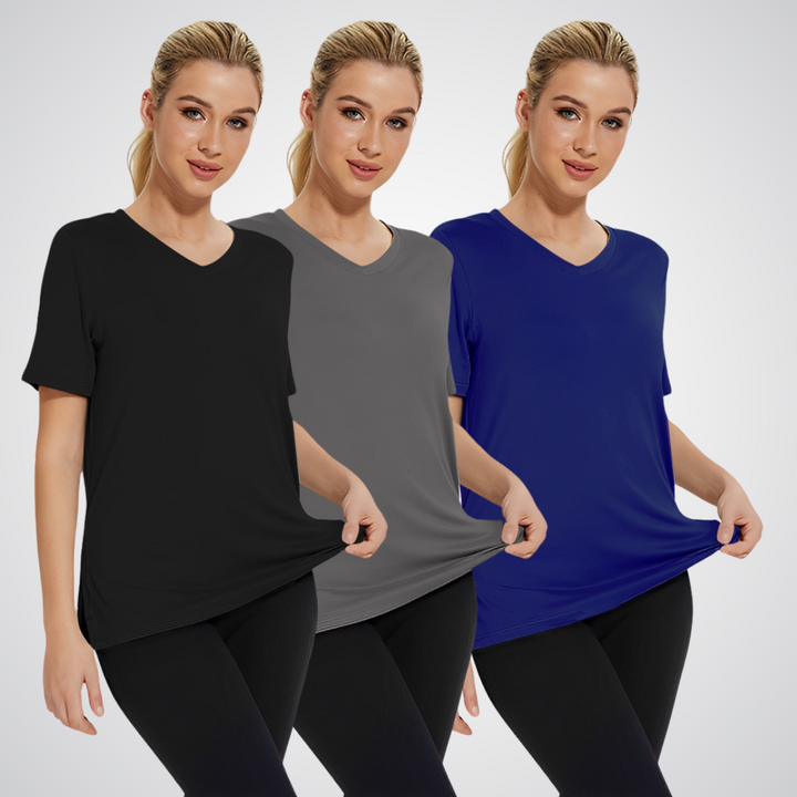 SELENA™ - T-shirt Casual a Vestibilità Larga (Confezione da 3)