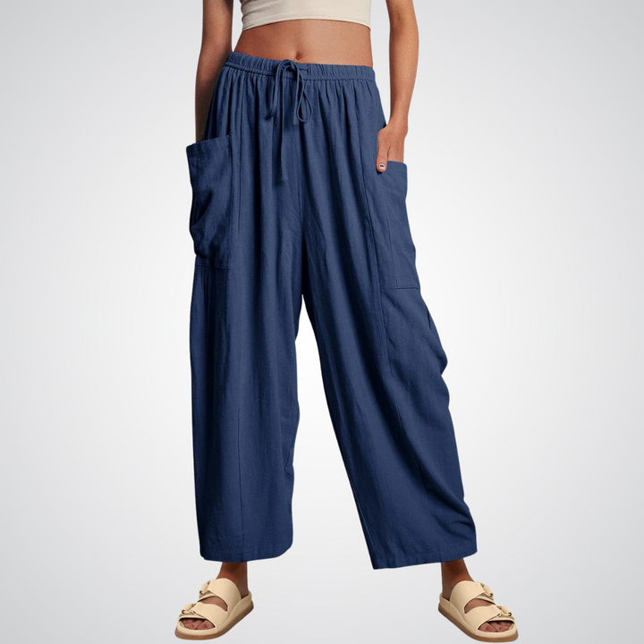 LYNNA™ – Pantaloni Comodi a Gamba Larga