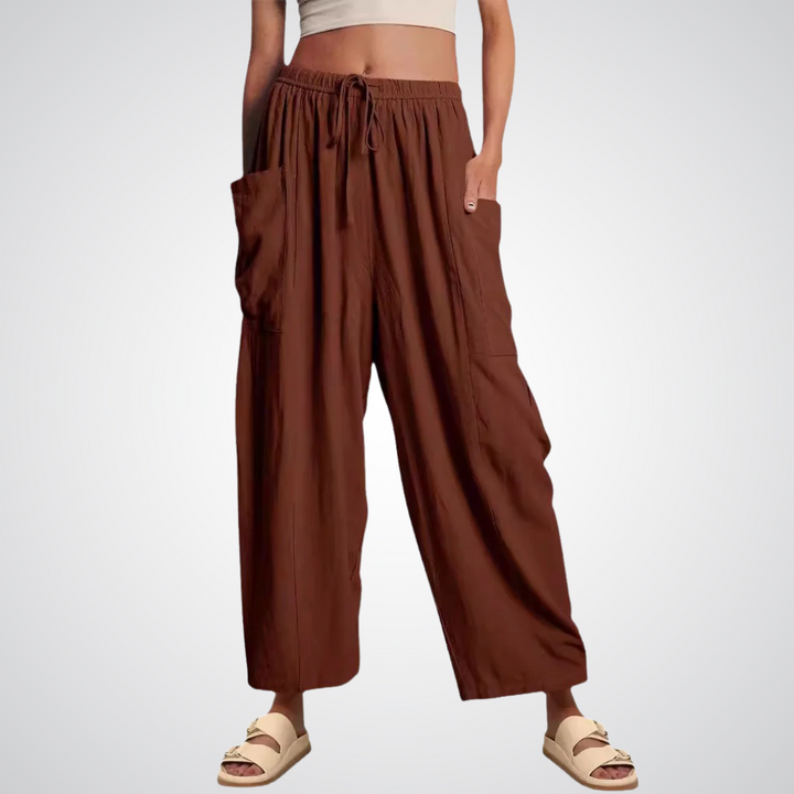 LYNNA™ – Pantaloni Comodi a Gamba Larga