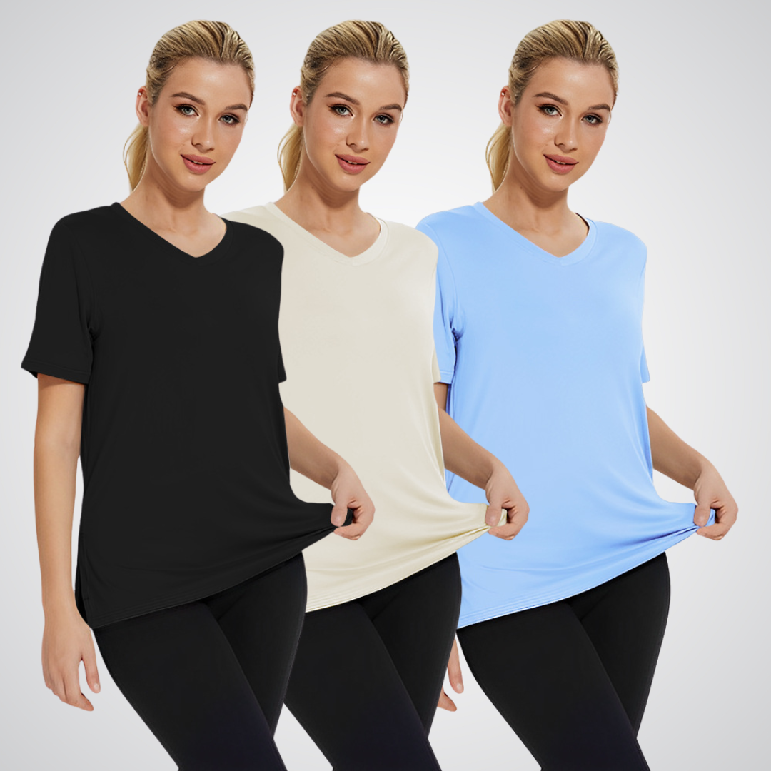 SELENA™ - T-shirt Casual a Vestibilità Larga (Confezione da 3)