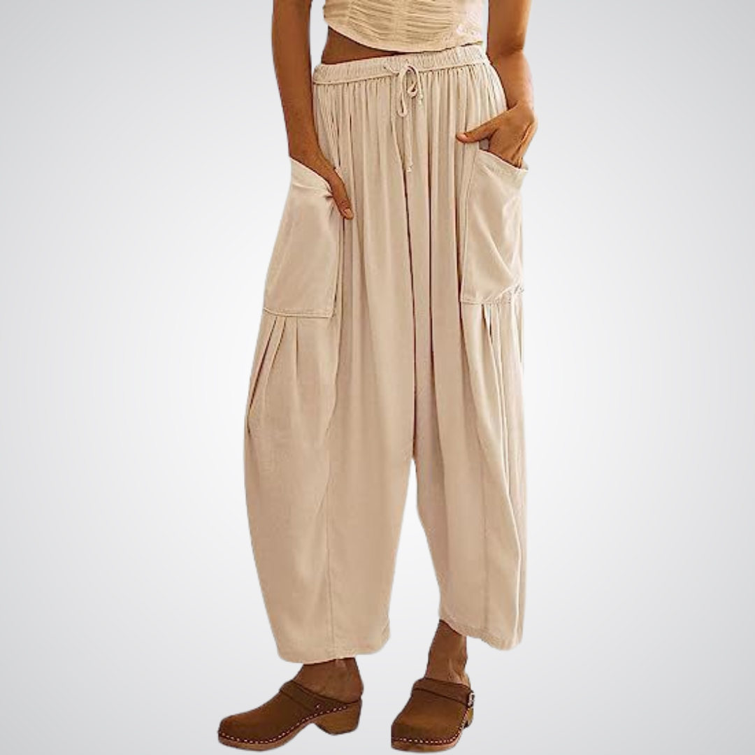 LYNNA™ – Pantaloni Comodi a Gamba Larga