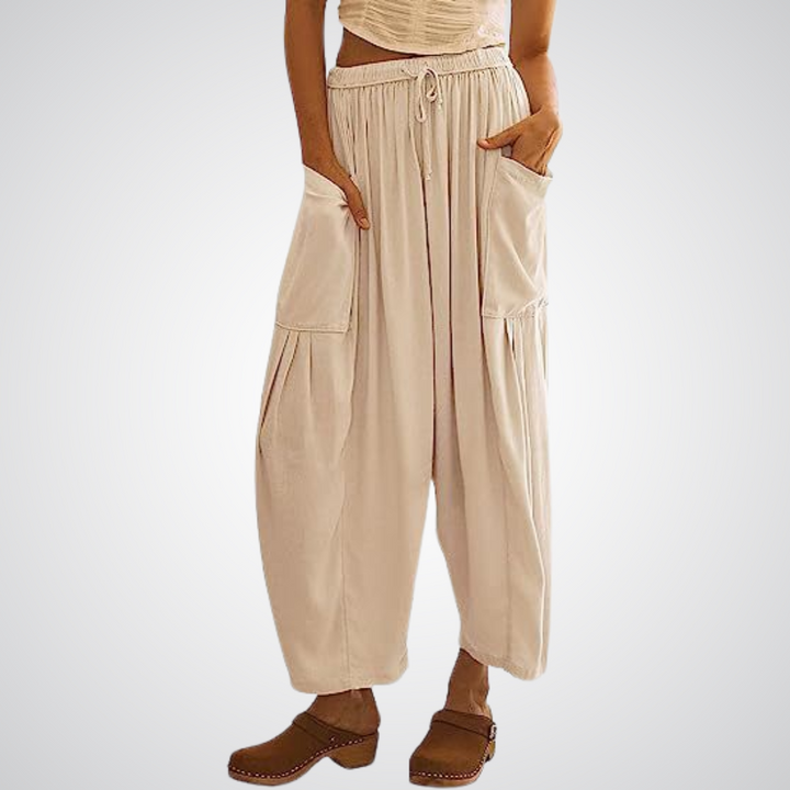 LYNNA™ – Pantaloni Comodi a Gamba Larga
