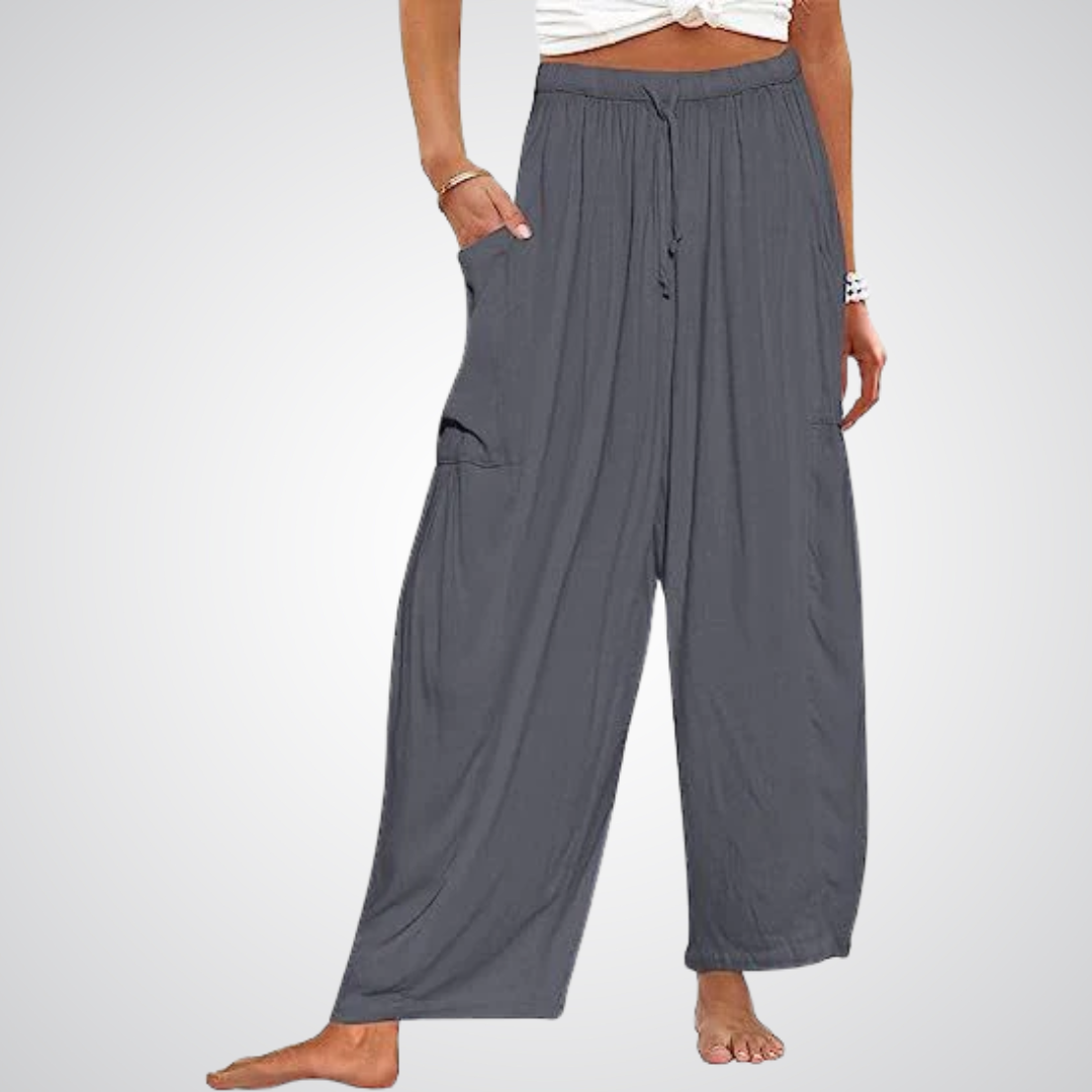 LYNNA™ – Pantaloni Comodi a Gamba Larga