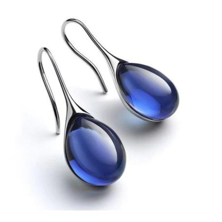 ROMY™ - Orecchini a Goccia in Cristallo in Oro e Argento