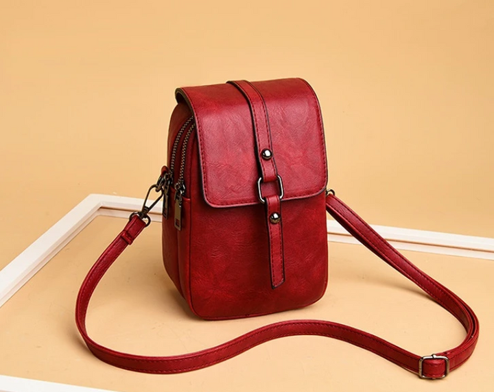 Ginevra | Mini Borsa a Tracolla in Ecopelle Vintage