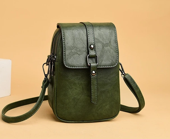 Ginevra | Mini Borsa a Tracolla in Ecopelle Vintage