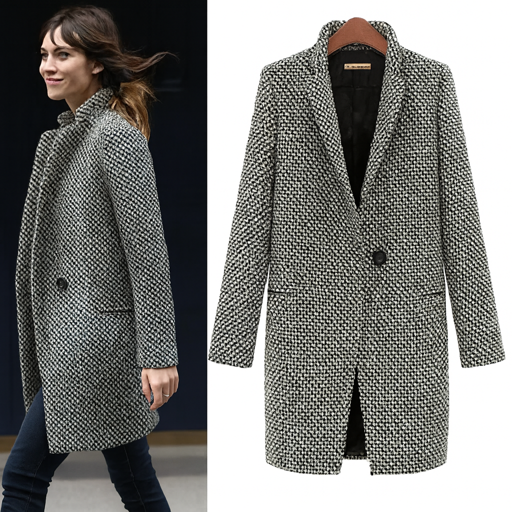 Marlowe | Cappotto a Quadri Heritage