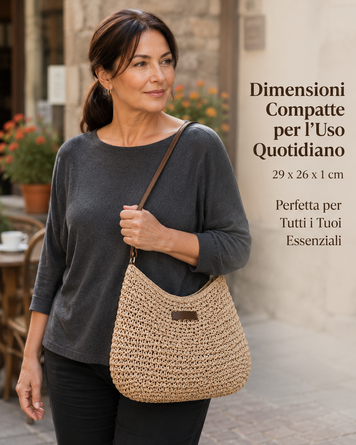 Ornella | Borsa Intrecciata Elegante