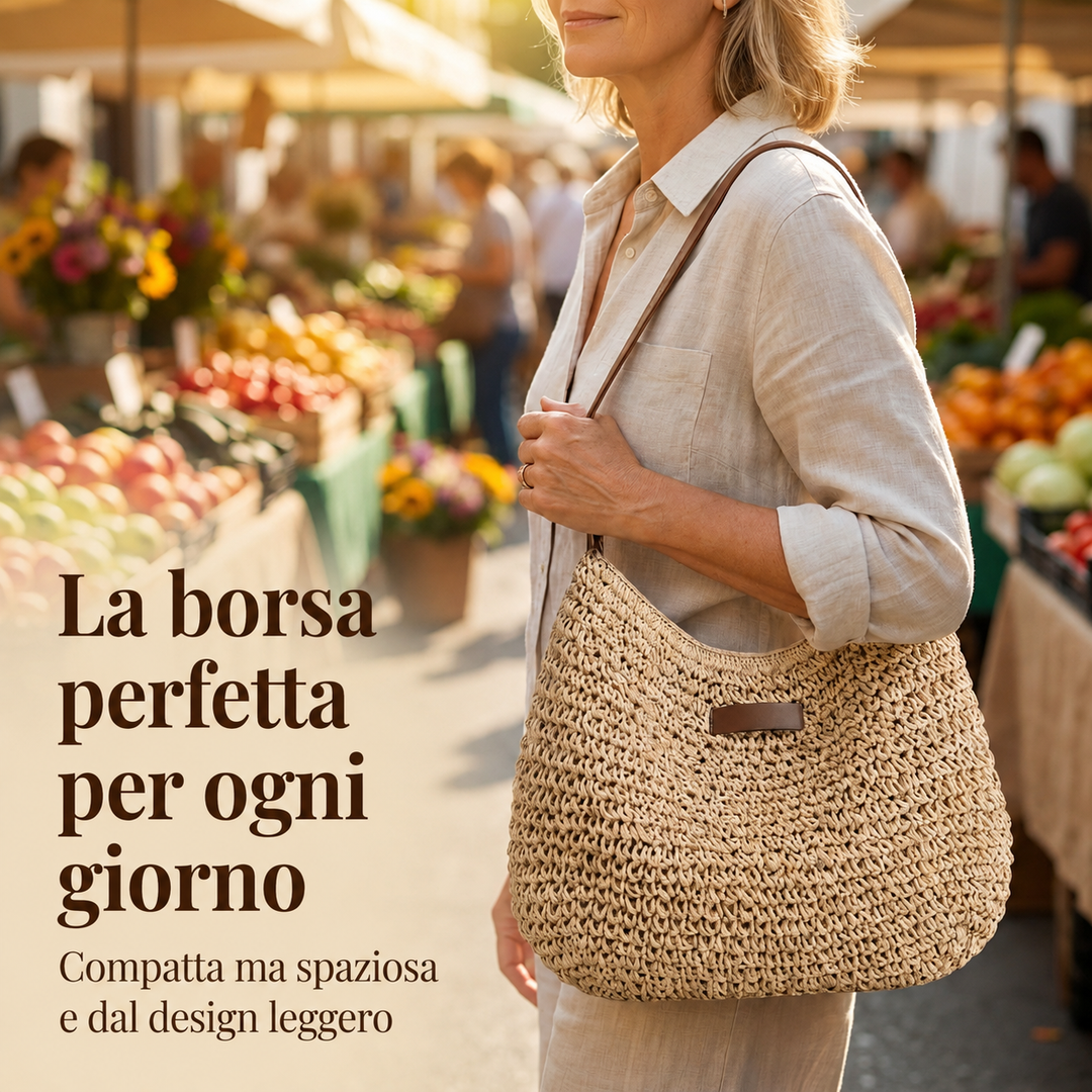Ornella | Borsa Intrecciata Elegante