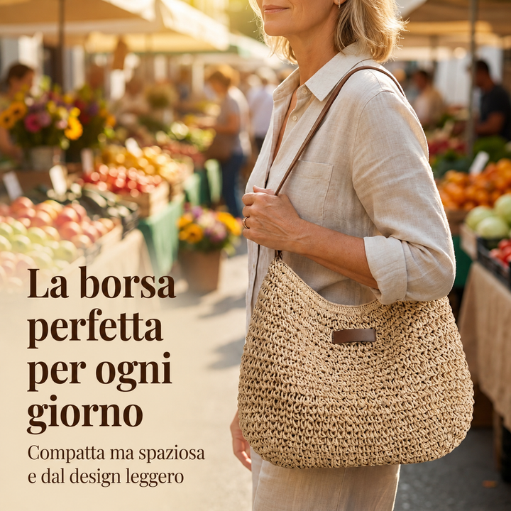 Ornella | Borsa Intrecciata Elegante