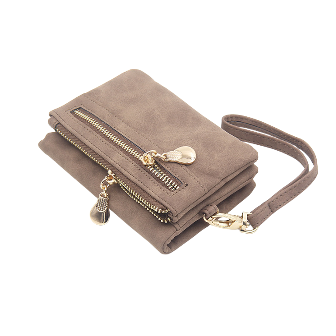 WINIFRED™ – Portafoglio Mini a Zip Vintage