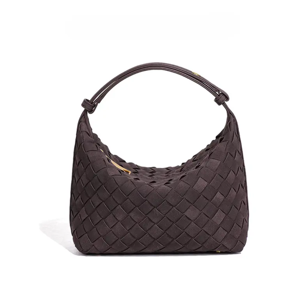 LISANNE™ – Borsa Strutturata Intrecciata Opaca