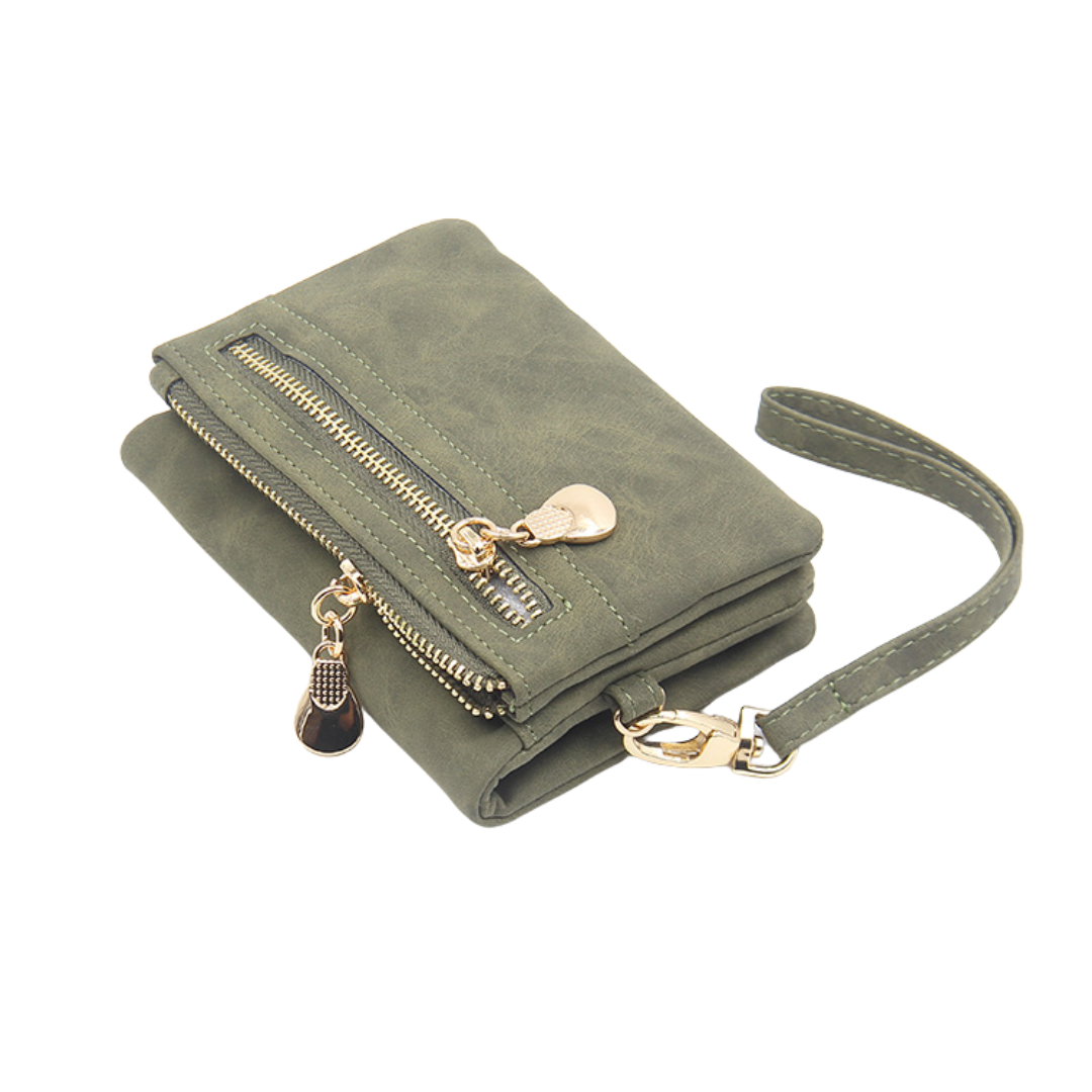 WINIFRED™ – Portafoglio Mini a Zip Vintage