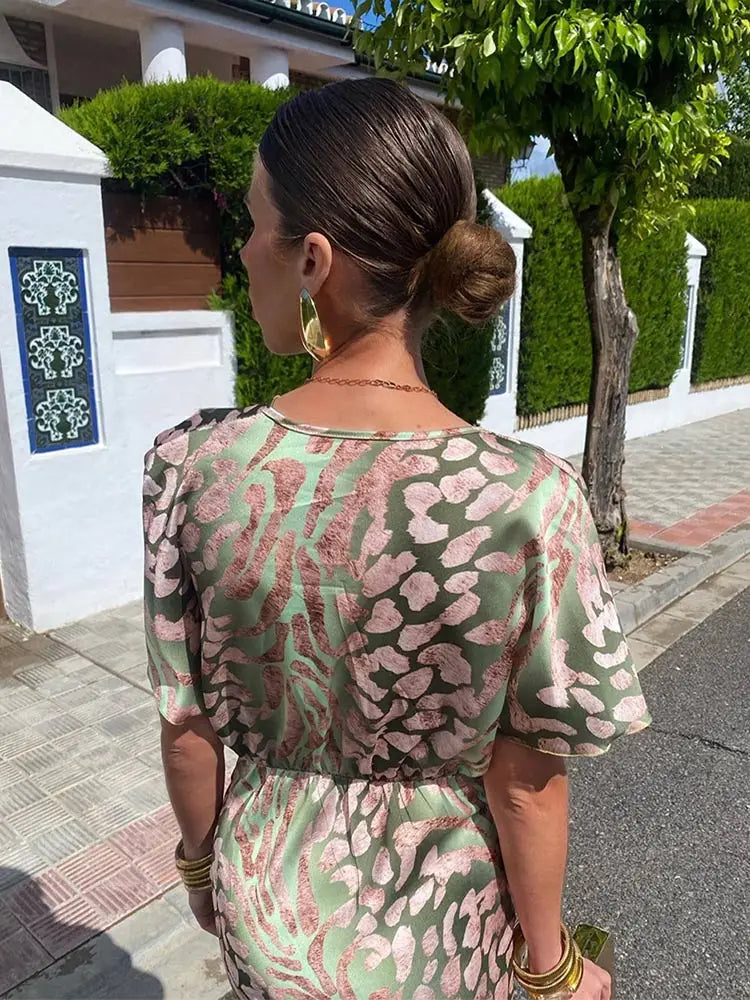 Clarandra | Abito Midi in Rame