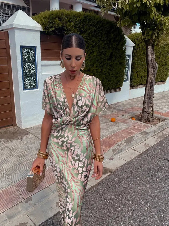 Clarandra | Abito Midi in Rame