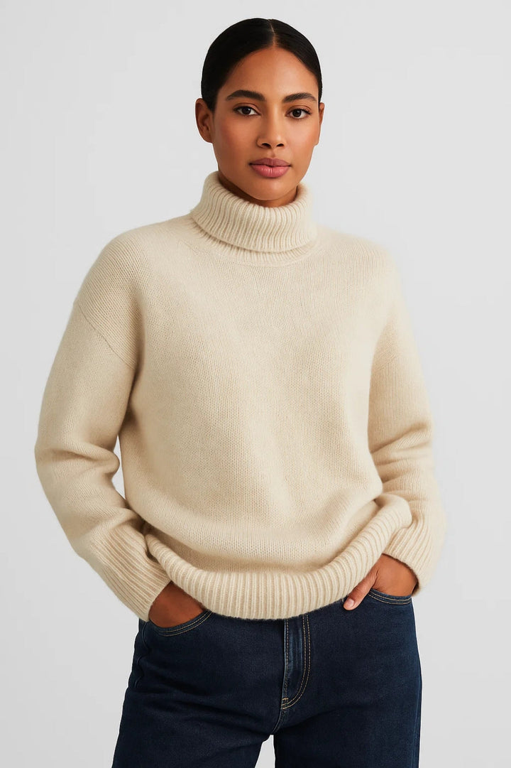 MELIORA | MAGLIONE A COLLO ROLLO LARGO
