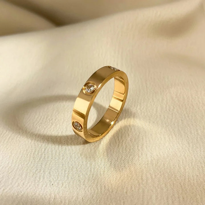 MONA™ – Anello Moderno Elegante in Oro