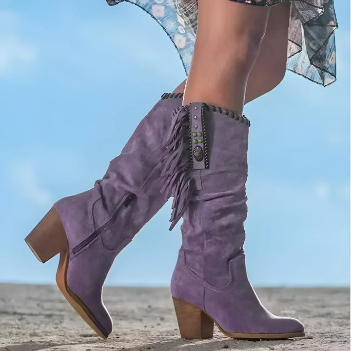 HARLOW™ - Stivali Frangi Classici in Stile Western