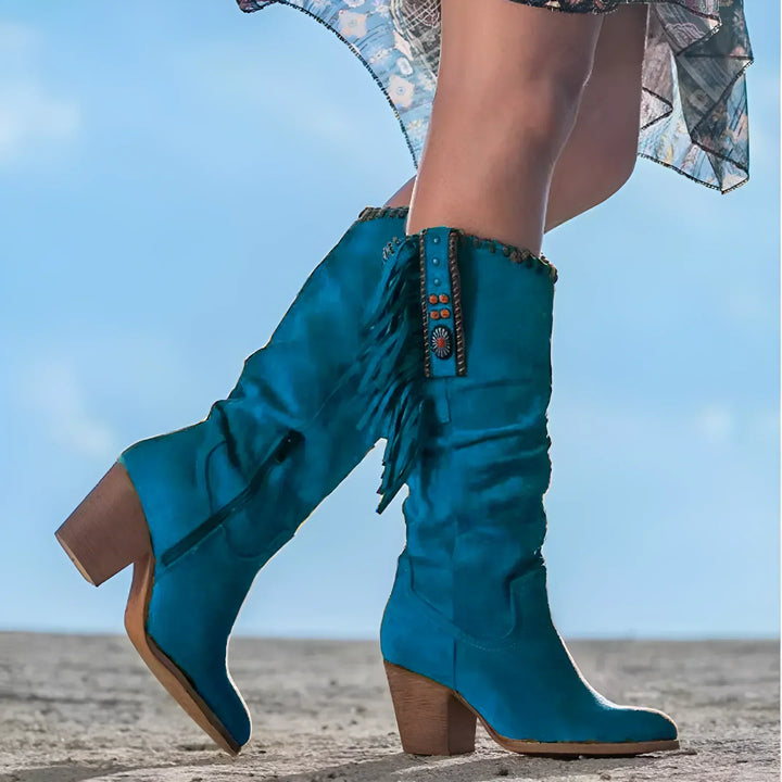 HARLOW™ - Stivali Frangi Classici in Stile Western
