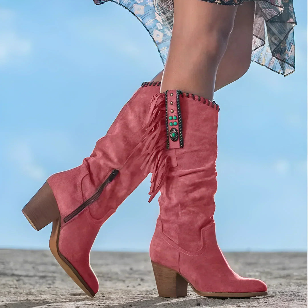 HARLOW™ - Stivali Frangi Classici in Stile Western