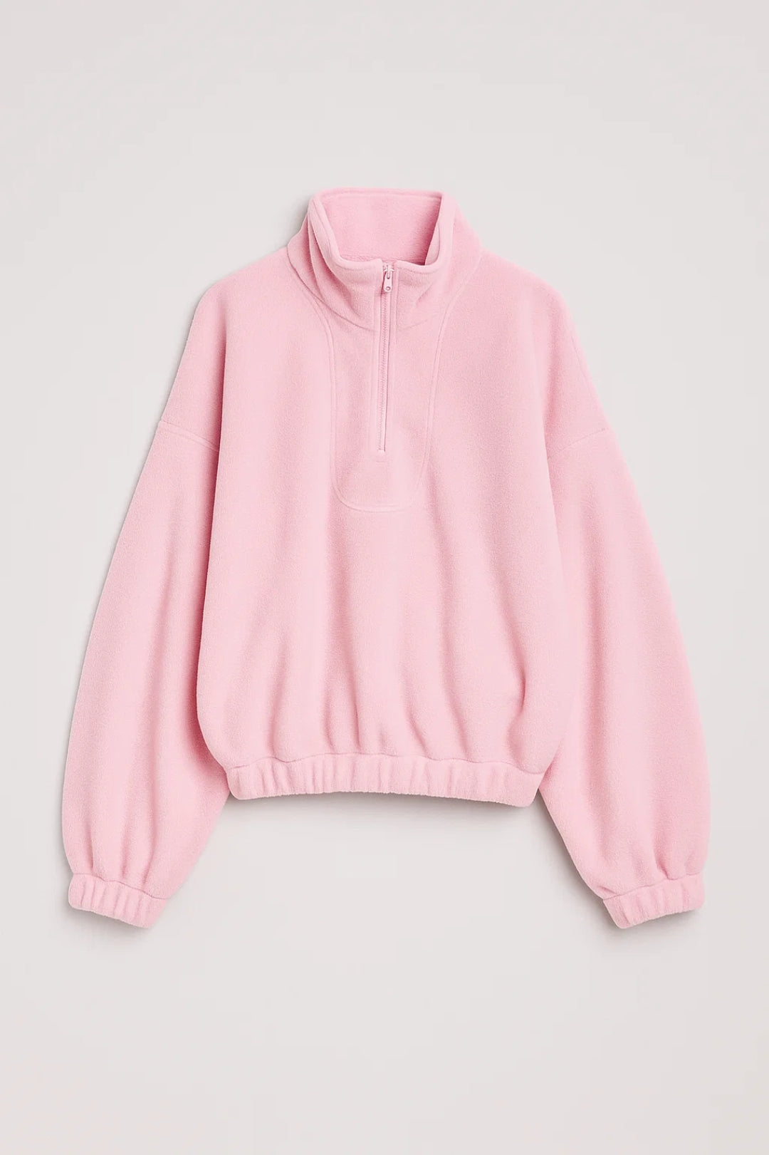 TALWYN | MAGLIONE MEZZO ZIP CON COLLO ALTO
