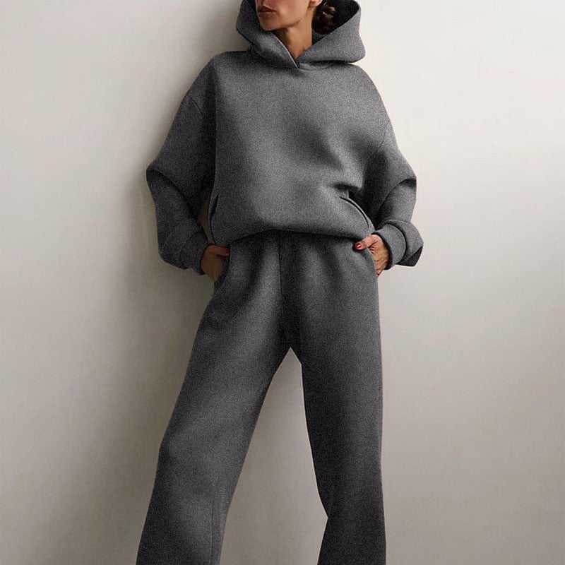 Jogginganzug Damen | 2-teiliges Set & Elastikbund-Komfort