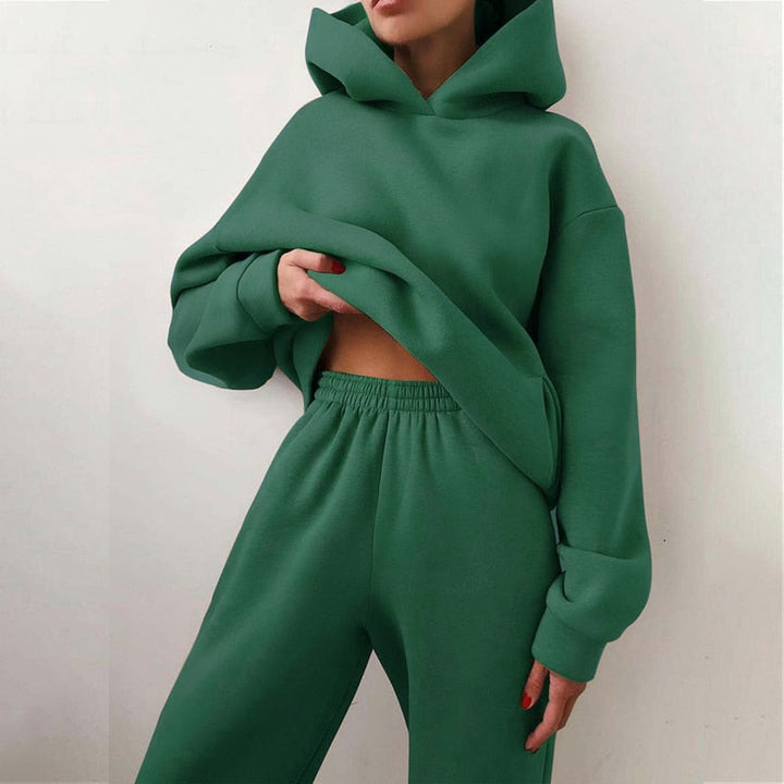 Jogginganzug Damen | 2-teiliges Set & Elastikbund-Komfort