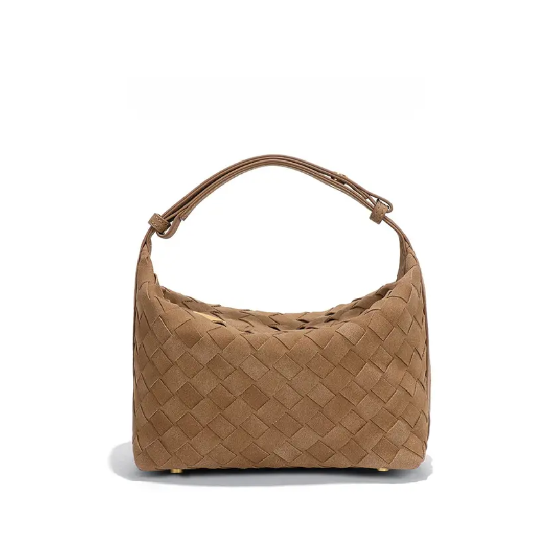 LISANNE™ – Borsa Strutturata Intrecciata Opaca