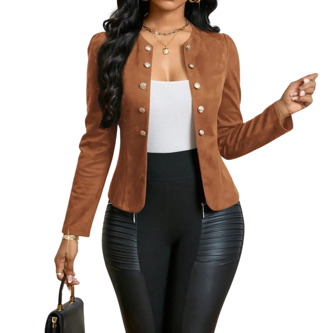 CAMILLE™ – Giacca Blazer Doppiopetto Slim Fit