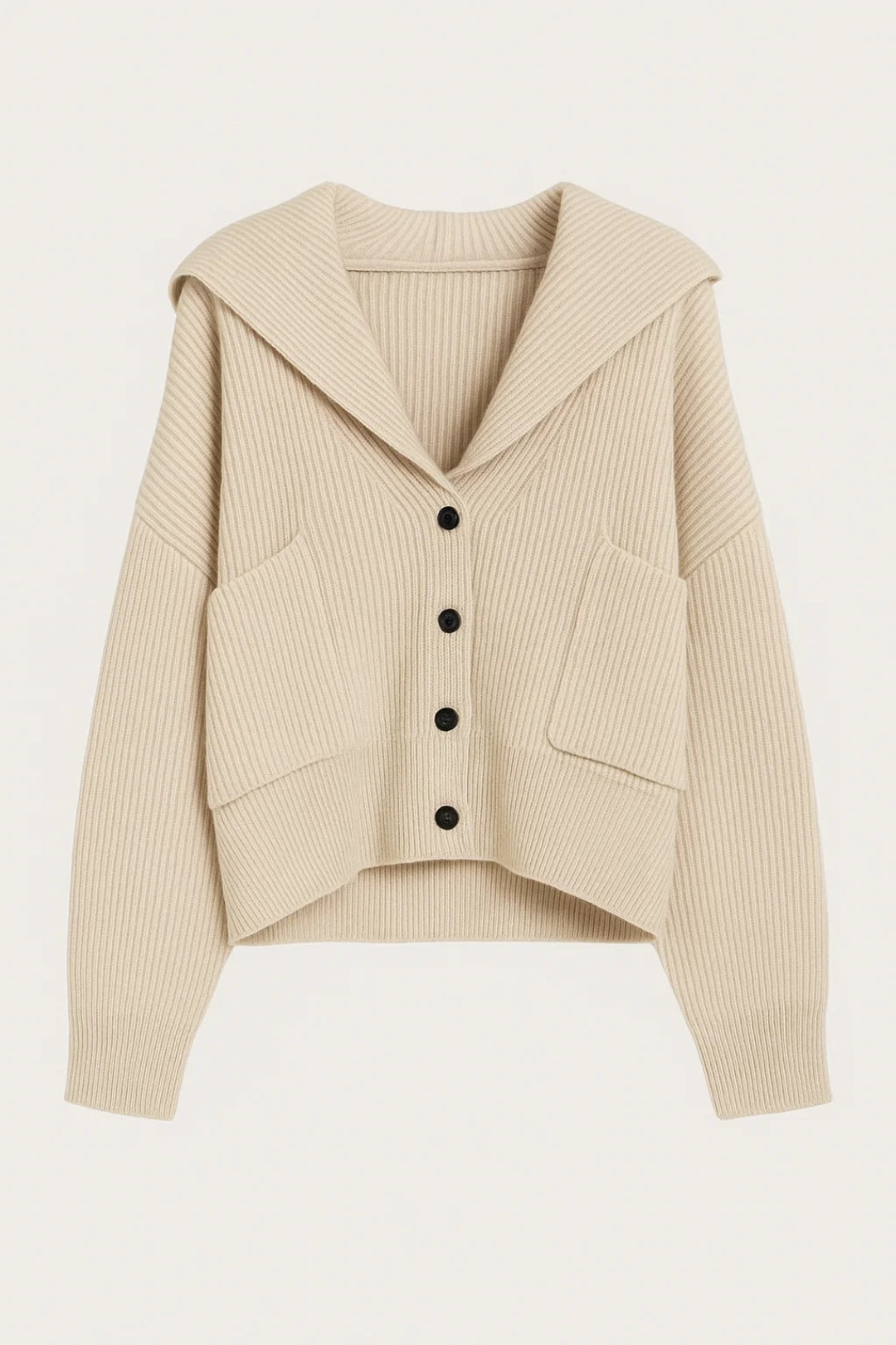 ELANORA | CARDIGAN IN MAGLIA CON SCOLLO A V PROFONDO