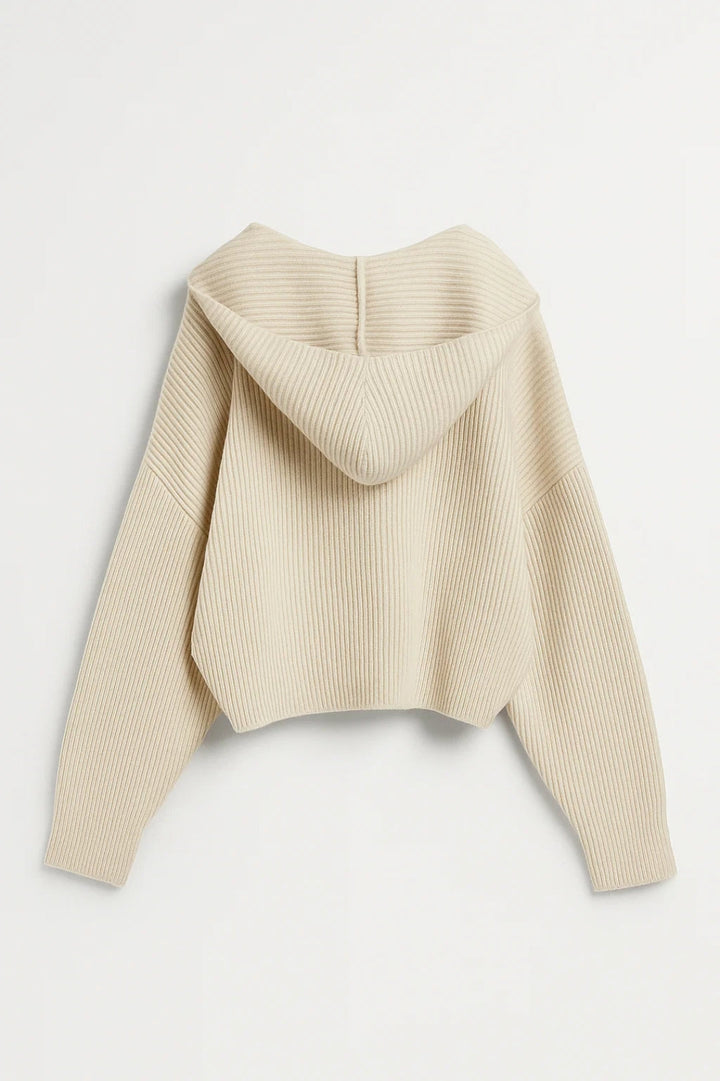 ELANORA | CARDIGAN IN MAGLIA CON SCOLLO A V PROFONDO