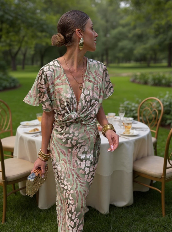 Clarandra | Abito Midi in Rame