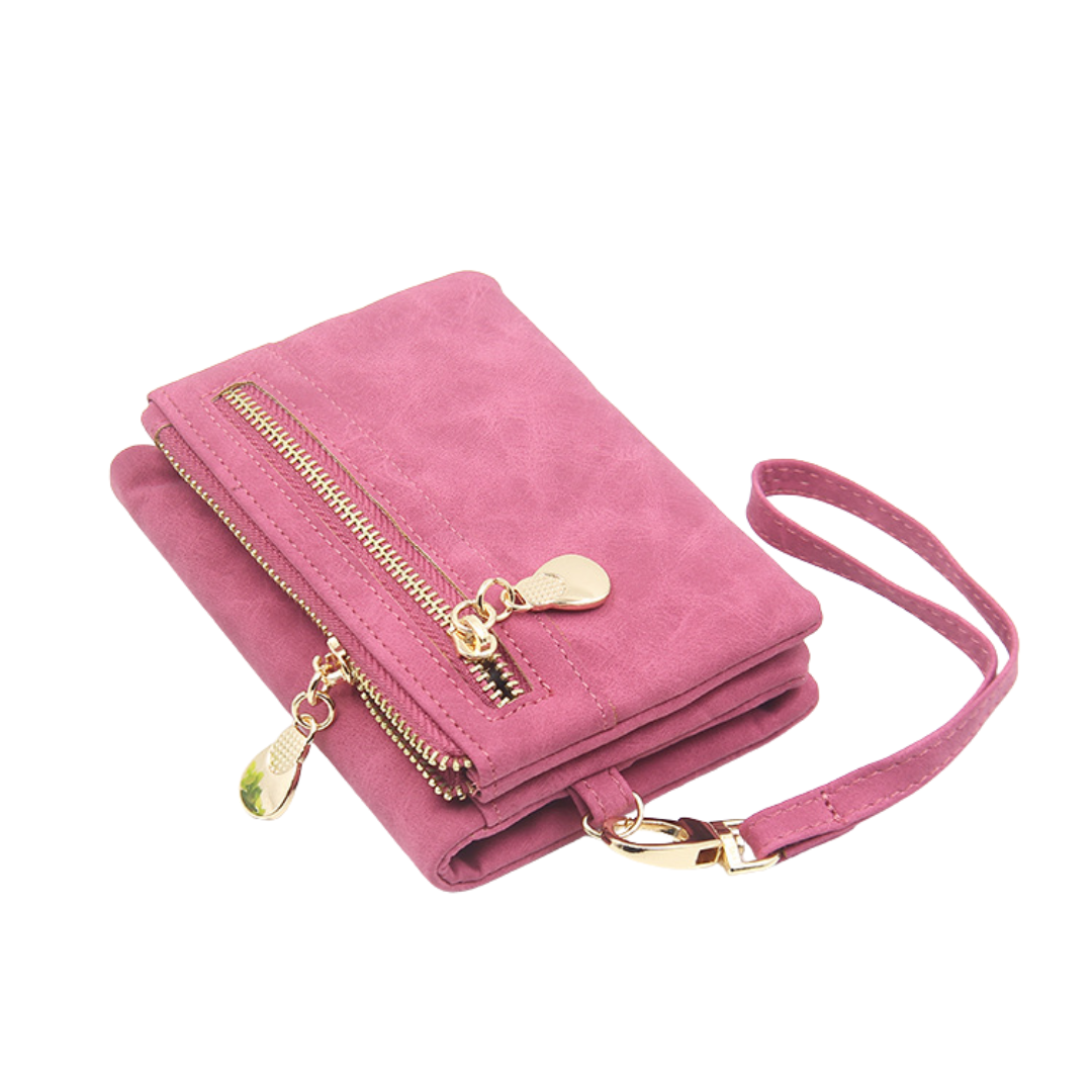 WINIFRED™ – Portafoglio Mini a Zip Vintage