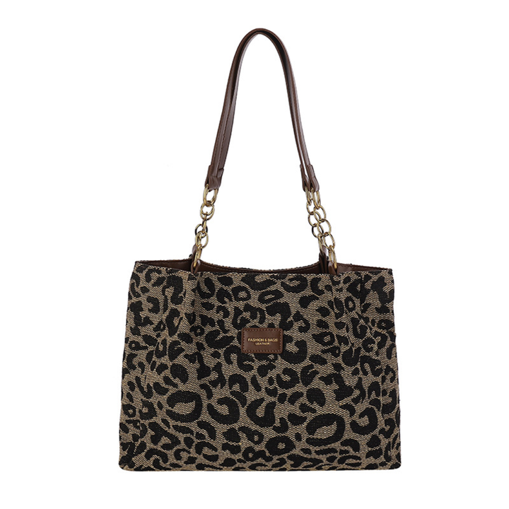 NIKITA™ – Borsa a Spalla con Stampa Leopardata Audace