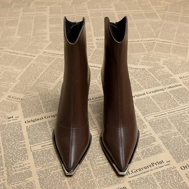 NOX™ - Stivali Chelsea con Punta in Cromo