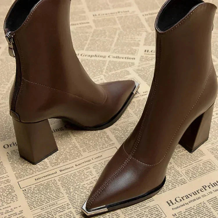 NOX™ - Stivali Chelsea con Punta in Cromo