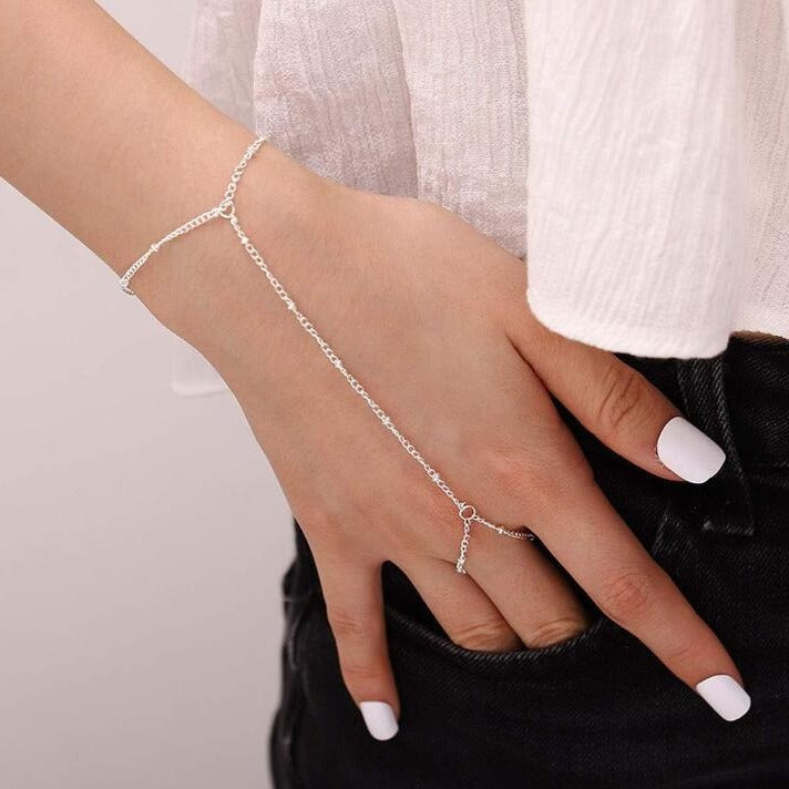 MYLENE™ – Bracciale a Catena Sottile per Mano