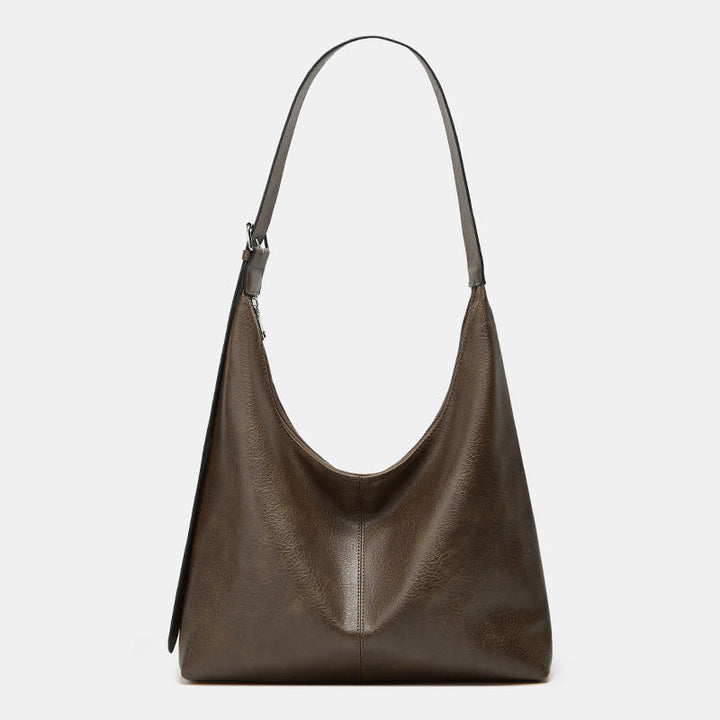 DESIREE™ - Borsa a Spalla in PU Pelle Monocromatica per Donne, Borsa Versatile per Shopping e Lavoro Quotidiano