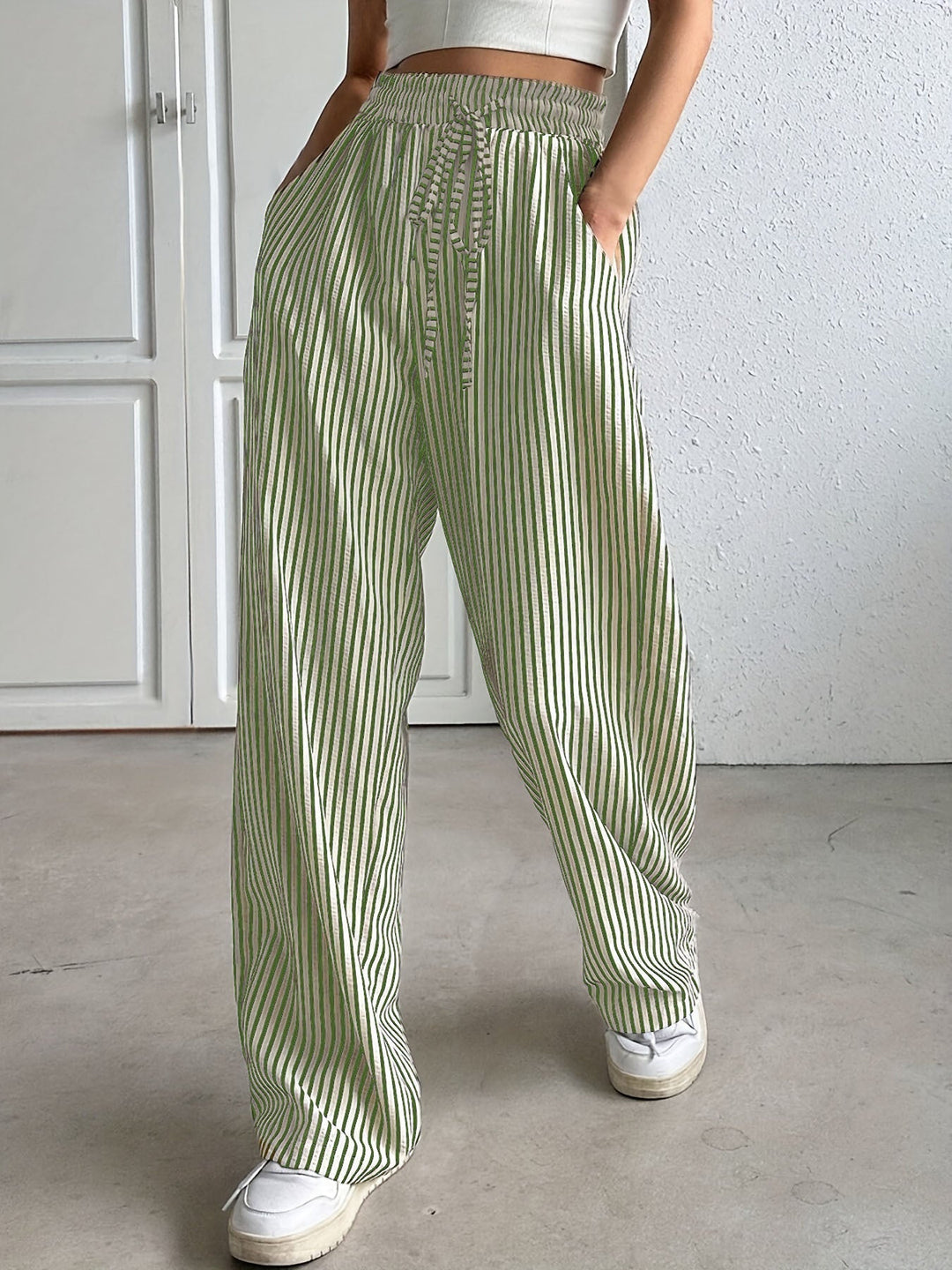 TAITE™ - Pantaloni Estivi a Strisce Relaxed Fit