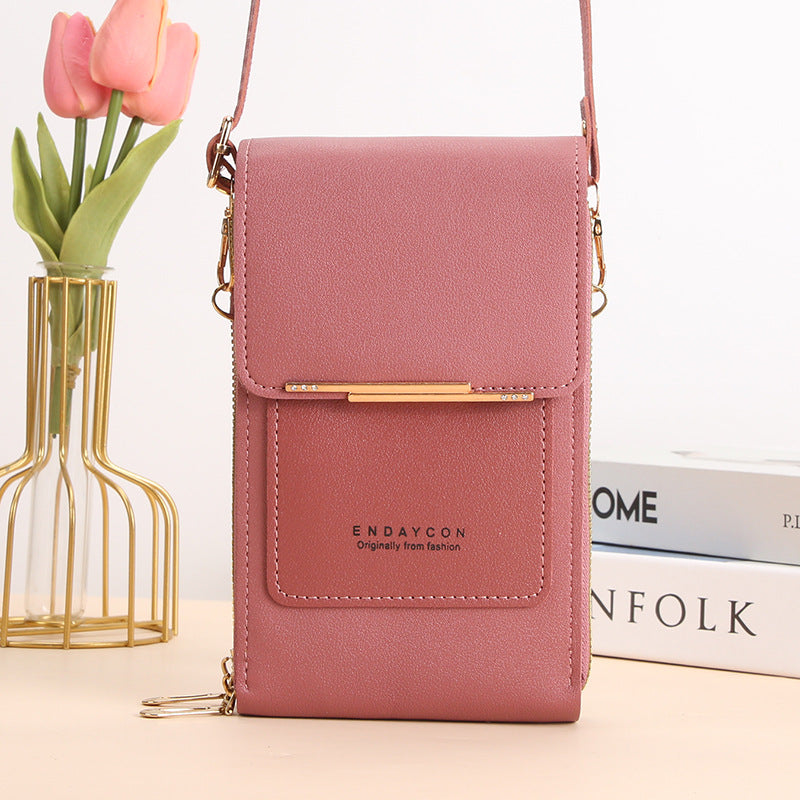 ELIZA™ - Borsa Messenger per Smartphone da Donna con Touch Screen