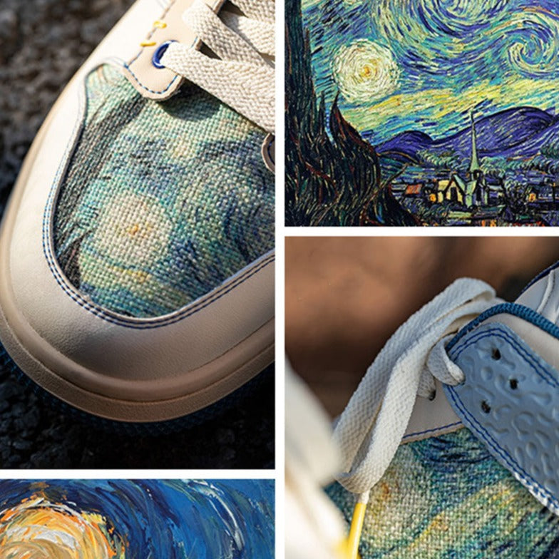 VAN GOGH™ | Sneakers ispirate alla Notte Stellata